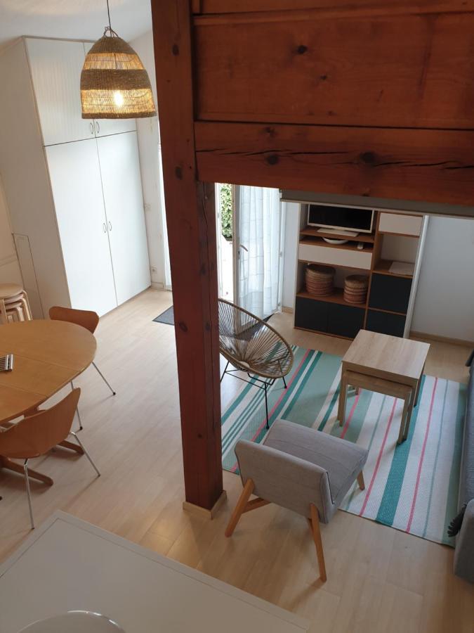 Hendaye Plage Logement Entier Avec Jardin Apartman Kültér fotó